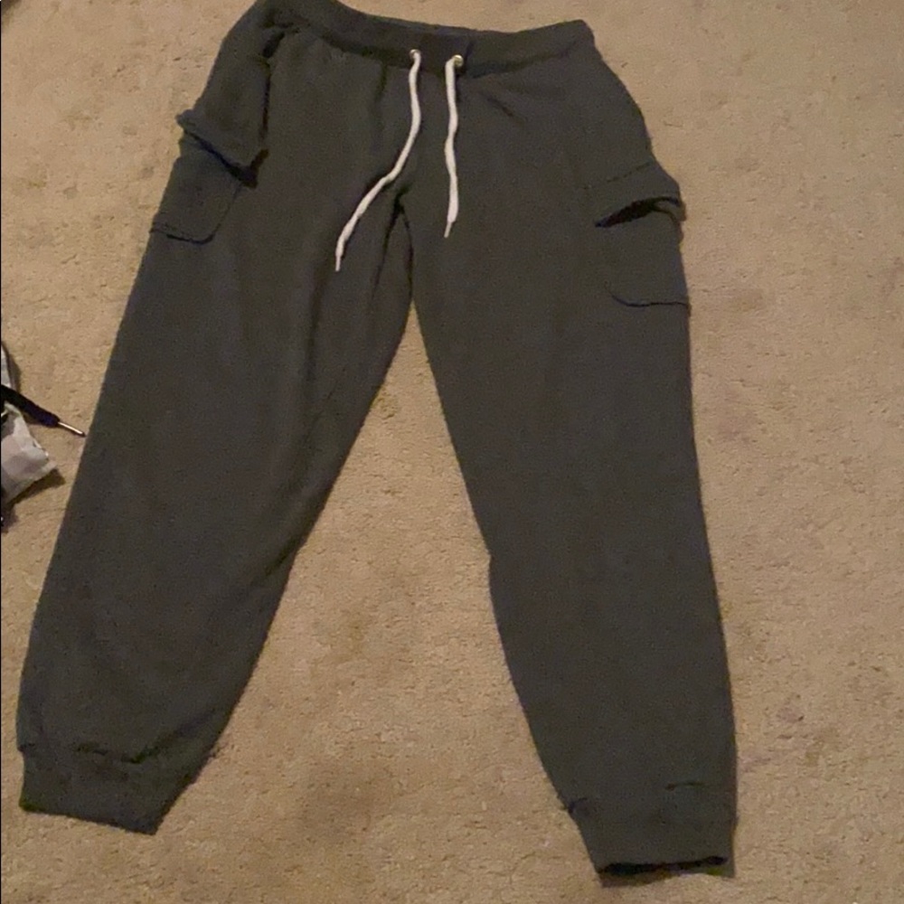 Dark grey joggers like new Sz medium